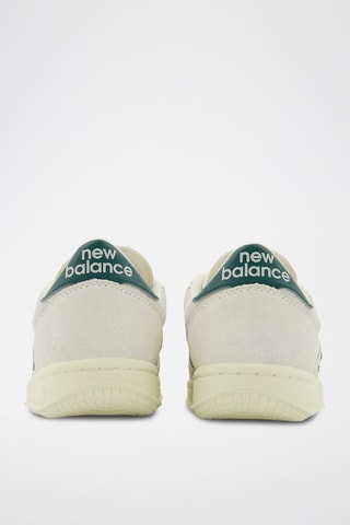 Zapatillas de nobuk 500 - Blanco y verde
