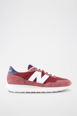 Zapatillas de nobuk 237 - Burdeos