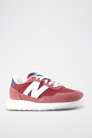 Zapatillas de nobuk 237 - Burdeos