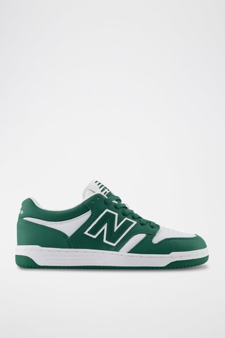 Zapatillas de piel 480 - Verde