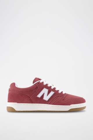 Zapatillas de nobuk 480 - Burdeos