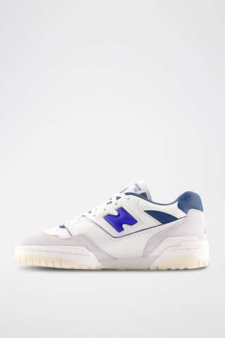 Zapatillas de piel 550 - Blanco