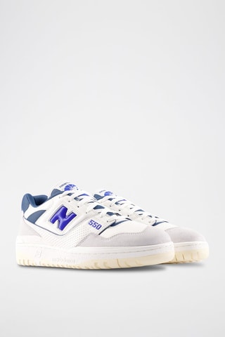 Zapatillas de piel 550 - Blanco