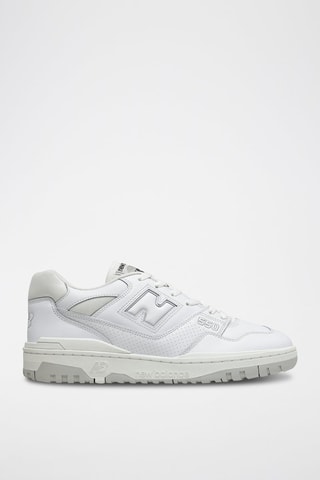 Zapatillas de piel 550 - Blanco