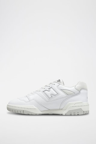 Zapatillas de piel 550 - Blanco