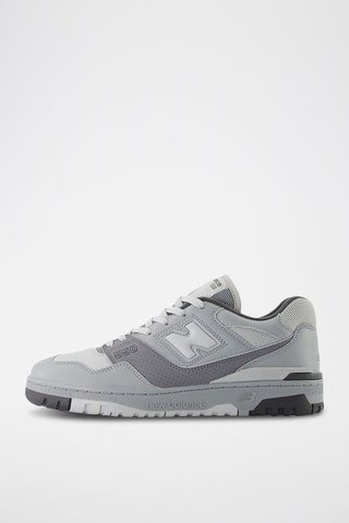 Zapatillas de piel 550 - Gris claro