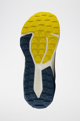 Zapatillas de running Trail - Gris y amarillo