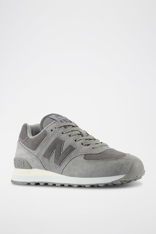 Zapatillas de nobuk 574 - Gris