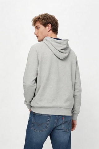 Sudadera con capucha Life - Gris claro