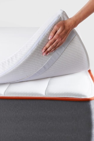 Surmatelas viscoélastique de 5 cm d'épaisseur avec Aloe Vera
