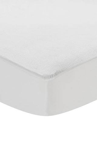 Protège-matelas imperméable et hypoallergénique en tissu éponge