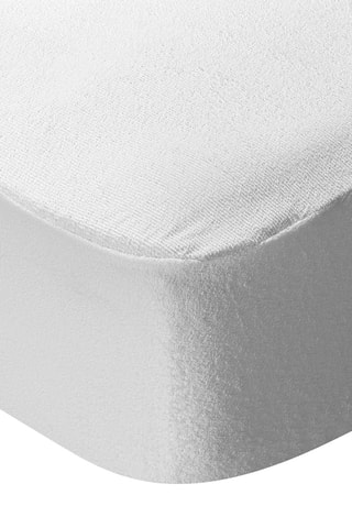 Protège-matelas imperméable et hypoallergénique en tissu éponge