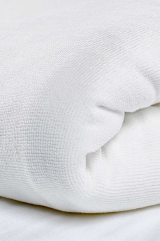 Housse de matelas respirante en tissu éponge avec aloe vera