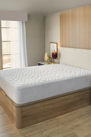 Protège-matelas matelassé thermorégulateur en TENCEL™
