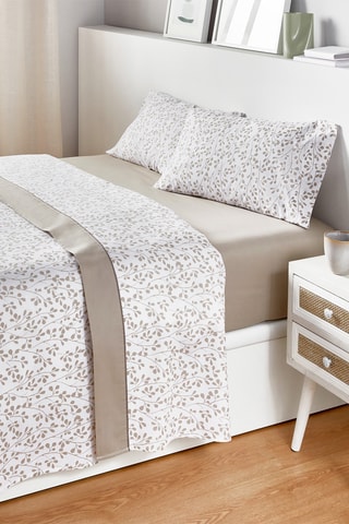 Ensemble de draps 100% coton, 150 fils/cm²