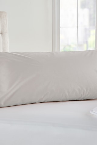 Lot de deux taies d'oreiller 100% coton, 140 fils/cm²