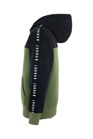 Sweat à capuche -  Jordan - Blanc, noir, beige et vert