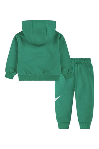 Sweat à capuche et pantalon - Blanc et vert