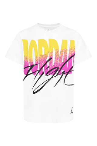 T-shirt Jordan Flight Rise - Jordan - Blanc et jaune