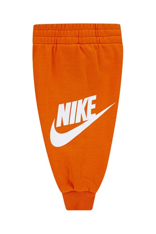 Sweat à capuche et pantalon - Blanc et orange