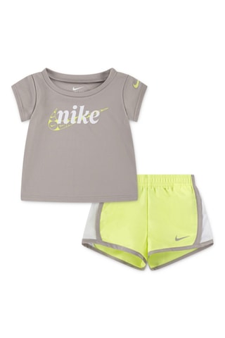 Tshirt et short Essentials Tempo - Vert et gris