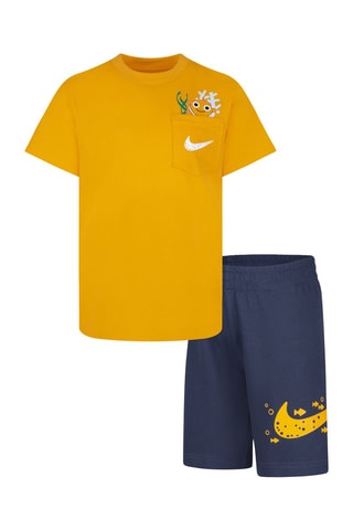 T-shirt et short - Nike - Violet