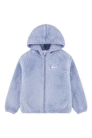 Sweat à capuche - Blanc et violet