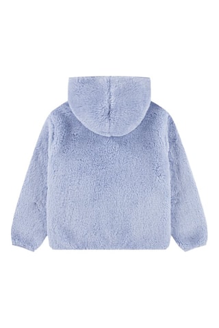 Sweat à capuche - Blanc et violet