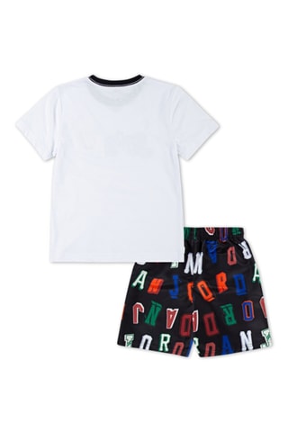Tshirt et short Court Of Legends - Blanc, noir et orange