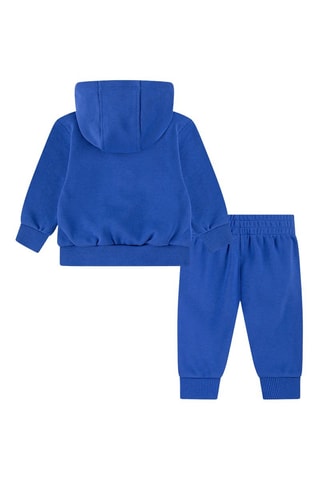 Sweat à capuche et pantalon - Blanc et bleu