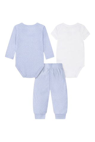 2 bodys et pantalon Essentials - Nike - Blanc et bleu