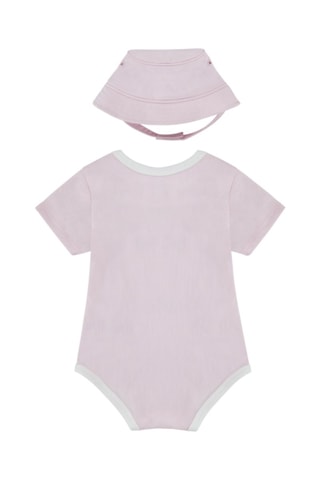 Body et bob Bucket - Blanc, noir et rose