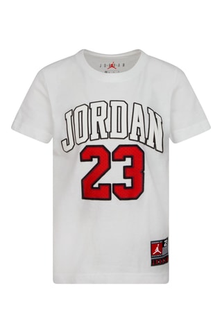 T-shirt - Jordan - Blanc, noir et rouge
