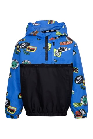 Veste à capuche - Bleu