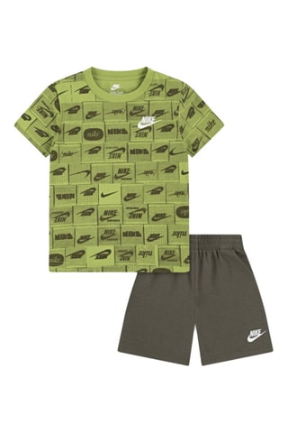 T-shirt et short Club - Nike - Vert