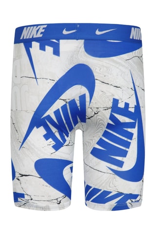 2 boxers - Nike - Blanc, noir et bleu