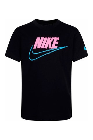 T-shirt - Nike - Noir, bleu et rose