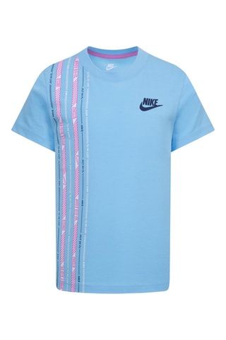 T-shirt Happy Camper - Nike - Bleu