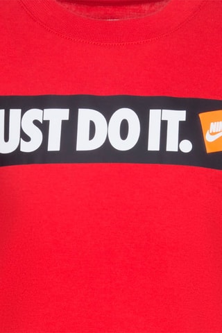 T-shirt - Nike - Blanc, noir, rouge et orange