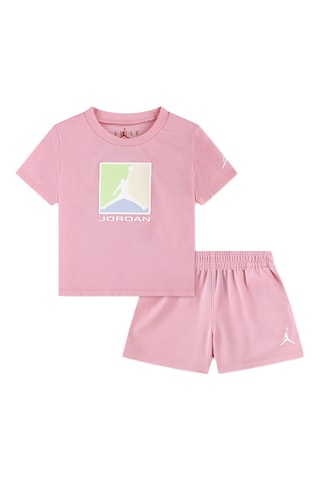 T-shirt et short - Rose