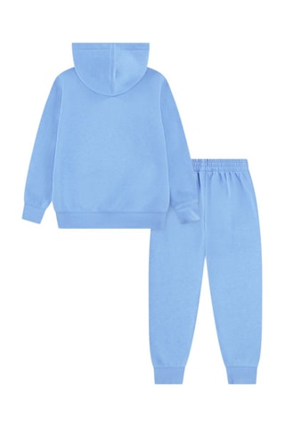 Sweat à capuche et Pantalon - Blanc et bleu