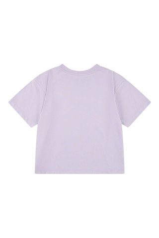 T-shirt - Blanc et violet