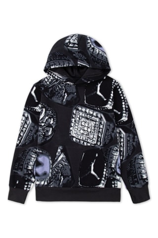Sweat à capuche - Jordan - Blanc, noir et gris