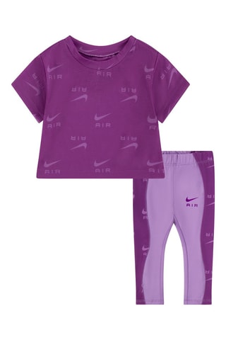 Tshirt et legging Air Boxy - Rose