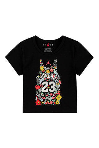 T-shirt Floral - Jordan - Noir