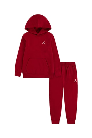 Sweat à capuche et pantalon polaires Brklyn - Jordan - Rouge