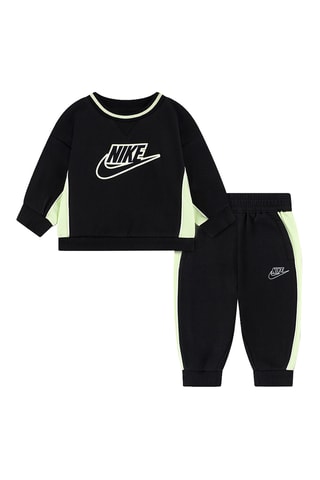 Sweat et pantalon Color Blocked Crew - Nike - Noir