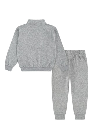 Sweat et pantalon polaires Club Quarter - Nike - Gris