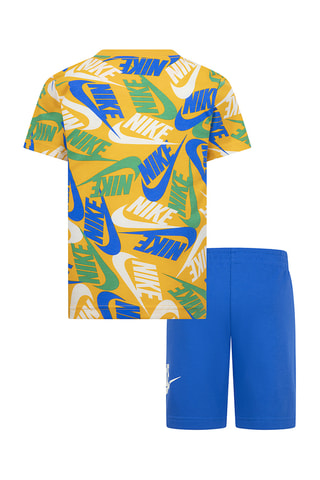 T-shirt et short Toss Aop - Nike - Bleu