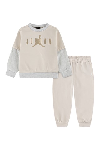 Sweat et pantalon polaires Future Flight Crew - Jordan - Marron